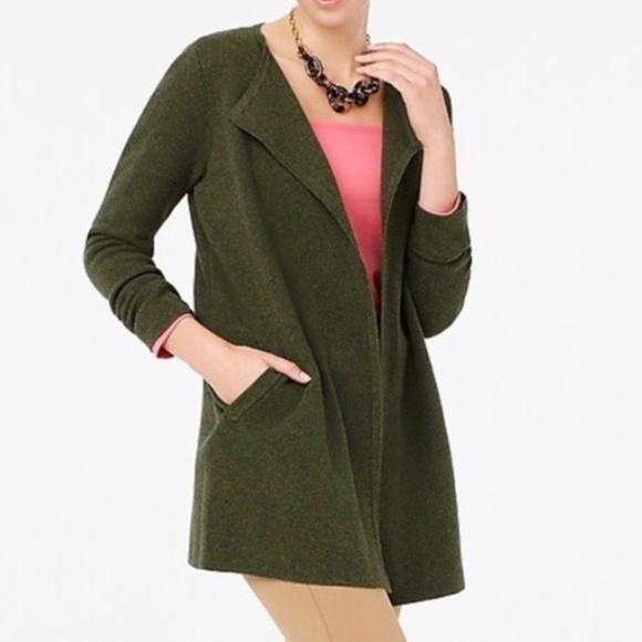 J. Crew Factory Vanessa 100% Cotton Open Cardigan - Picture 3 of 10